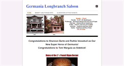 Desktop Screenshot of germanialongbranchsaloon.com